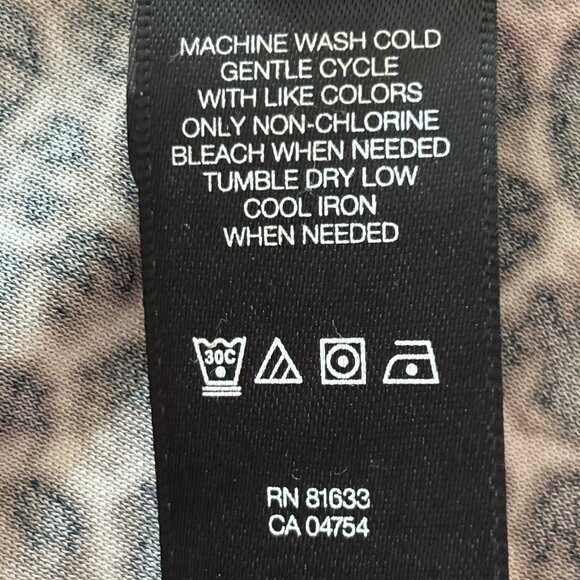 Kenneth Cole Faux Wrap Blouse - Picture 6 of 6